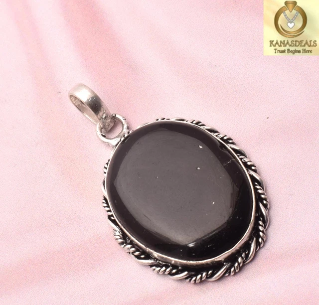 Black Onyx Plated Pendant Jewellery Sale 12.0 GM Discount @1.49-42070