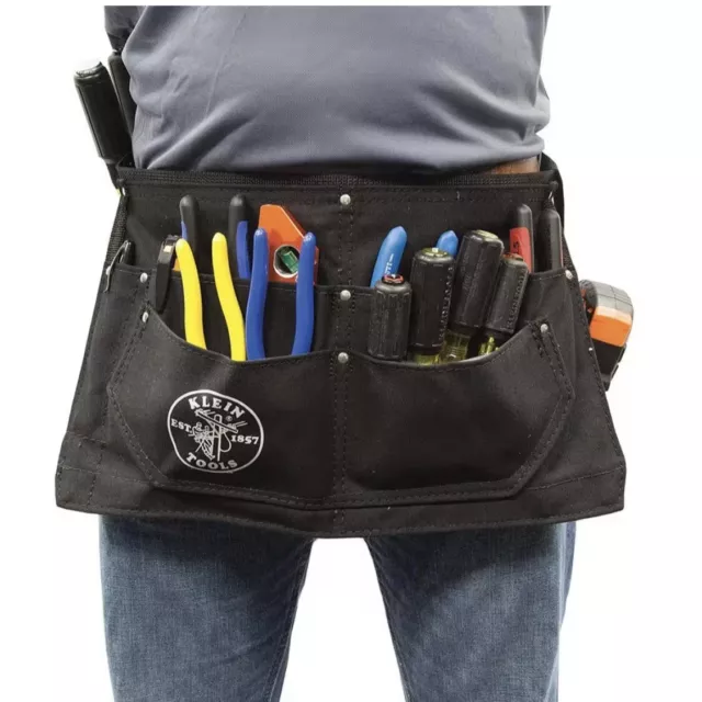 KLEIN TOOLS Electrician HeavyDuty Canvas TapeMeasure Holder Tool Belt Pouch M/L KLEIN TOOLS Electrician HeavyDuty Canvas TapeMeasure Holder Tool Belt Pouch M/L