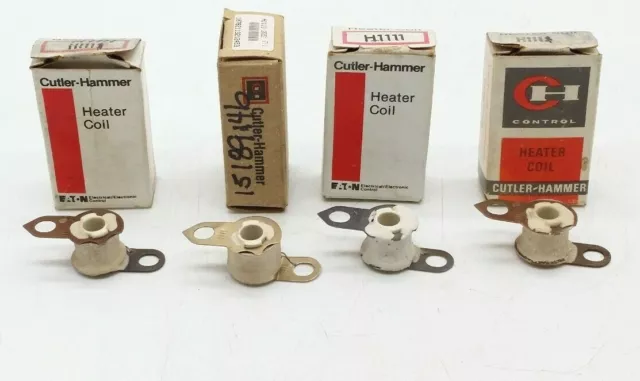 Cutler-Hammer H1111 Heater Coil (Lot of 4)