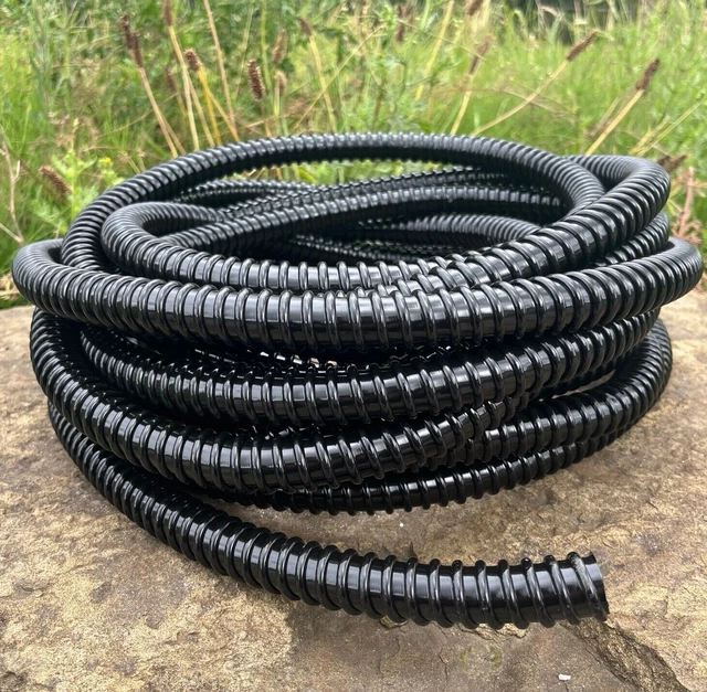 Welliges Flexibles Gartenteichschlauchrohr Mit Optionalen Clips Für Filterpumpen