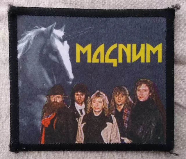 MAGNUM - PATCH - toppa/textile/rock/metal/Bon Jovi/Van Halen/Accept/Kiss/Slayer
