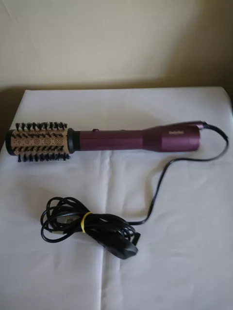 Babyliss Big Hair Care Spazzola Rotante Ad Aria Calda Grande 50Mm 2950U Usata Una Volta