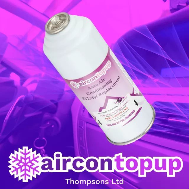 Car AC Aircon R1234YF Air Con Air Conditioning Top Up Refill Regas DIY Gas Can