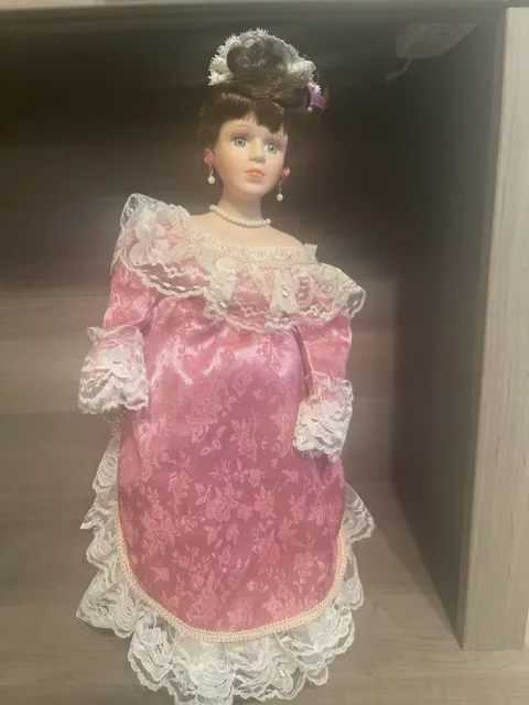 Heritage Signature Collection Rose Porcelain Doll with NO baby
