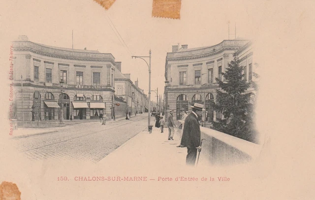 CPA 51 CHALONS sur MARNE Porte d'Entrée de la Ville