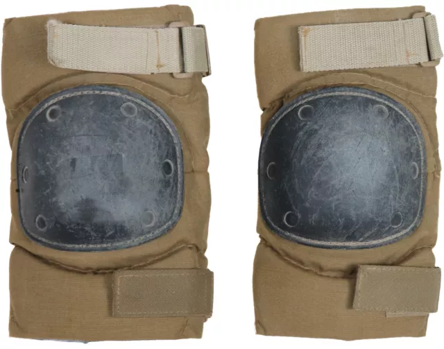 Medium - US Marine Corp Knee Pad Set Coyote Pants USMC Brown Military Surplus