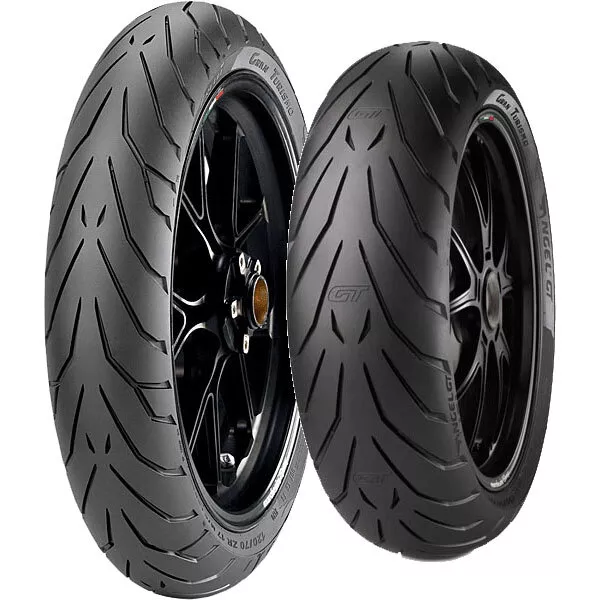 Coppia Gomme Pirelli 120/70-17 (58W) + 150/70-17 69V Angel Gt