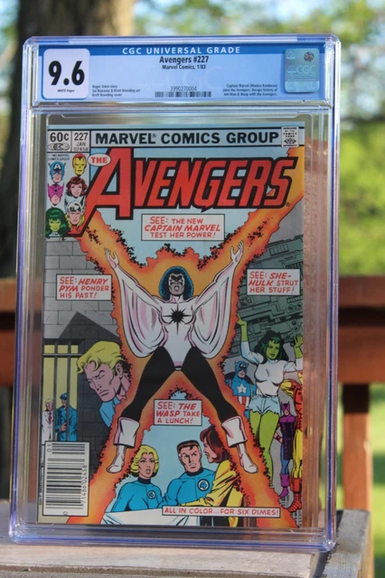 Avengers V1 #227 (Captain Marvel-Rambeau joins Avengers; CGC 9.6) by Comic Blink