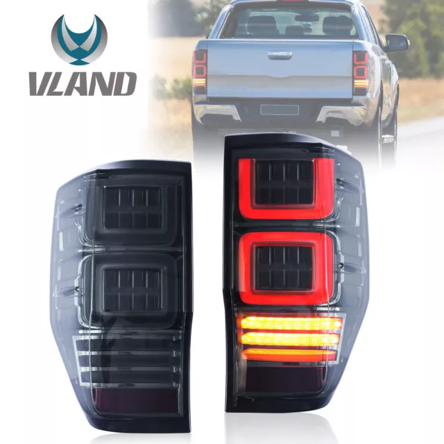 VLAND LED Rückleuchten für Ford Ranger T6 T7 2012-2022 Sequenzielle paar