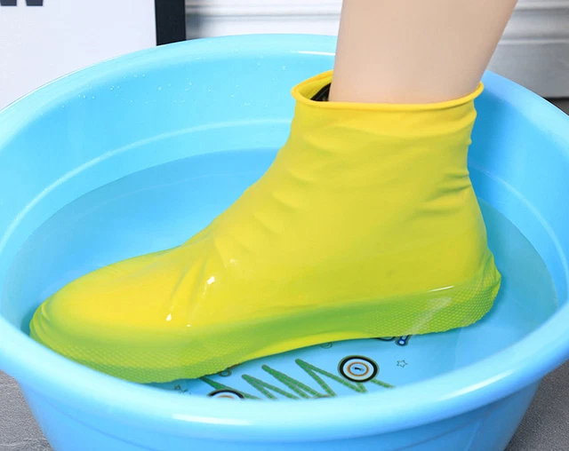 ✈️Zapato Para Mujer De Goma Antideslizante impermeable Cubierta Reutiliza Casual