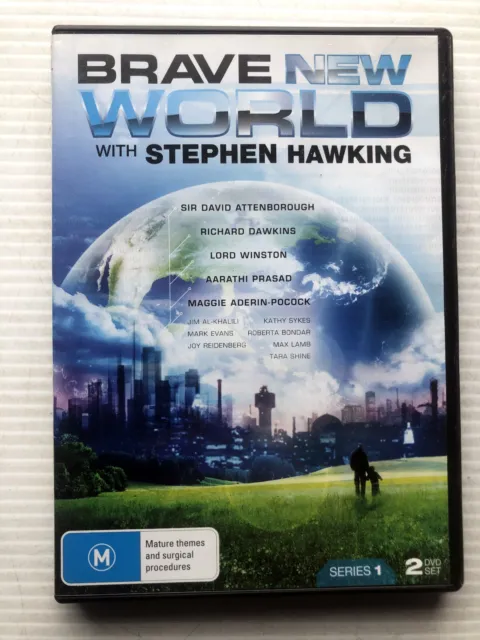 Brave New World With Stephen Hawking (DVD, 2012) PAL Region 4 - LIKE NEW