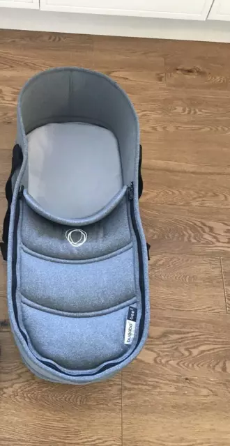 BUGABOO BEE 3 carrycot GREY MELANGE compatible with 5/6