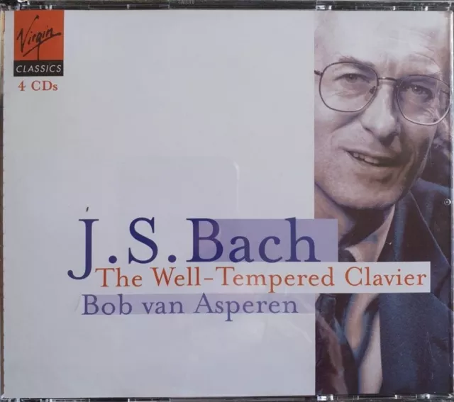 J  S Bach, The Well-Tempered Clavier, Asperen, Virgin Classics, 4 CD Set