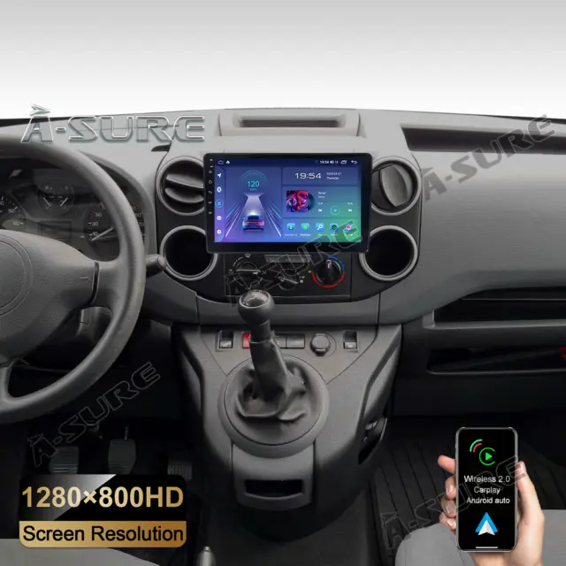 Für Citroen Berlingo II B9 2008-2017 CarPlay Android12 2+32G Autoradio GPS Navi