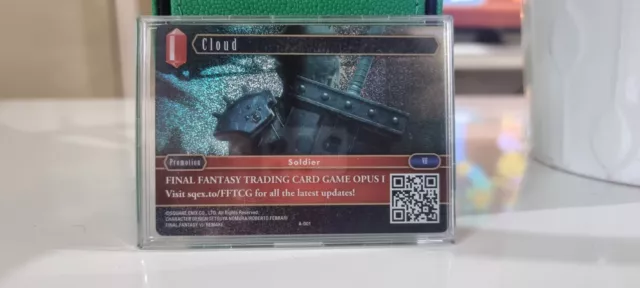【送料関税無料】 FFTCG クラウドプロモ英語版プレミアムA-001 ファイナルファンタジーTCG