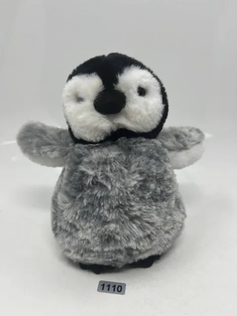 Aurora Penguin Gray Black White Plush Stuffed Animal