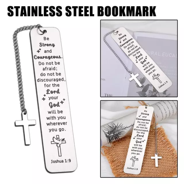 Inspirational Metal Bookmarks,Book Marker Clip For Book Loversxpa V4E6 3