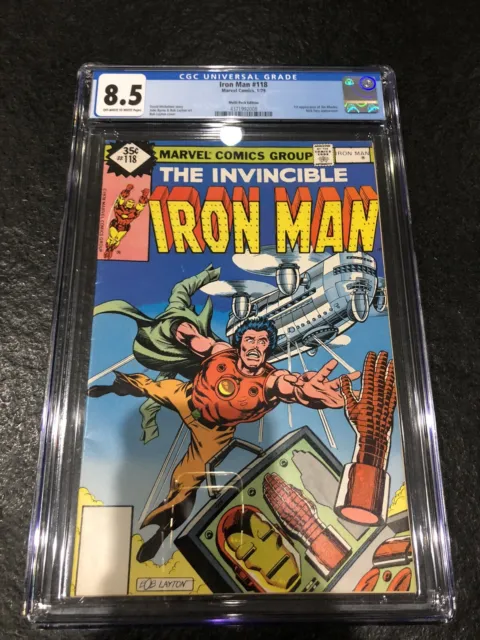 The Invincible Iron Man 118 Multi-Pack Edition CGC 8.5