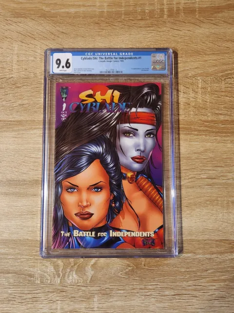 🔑 🔥 1st Appearance WITCHBLADE 9.6 Cyblade/Shi: The Battle for Independents #1
