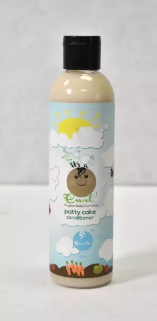 Curls It's A Curl! Patty Cake Conditioner 8oz Bottle Organic Baby Care Bathing