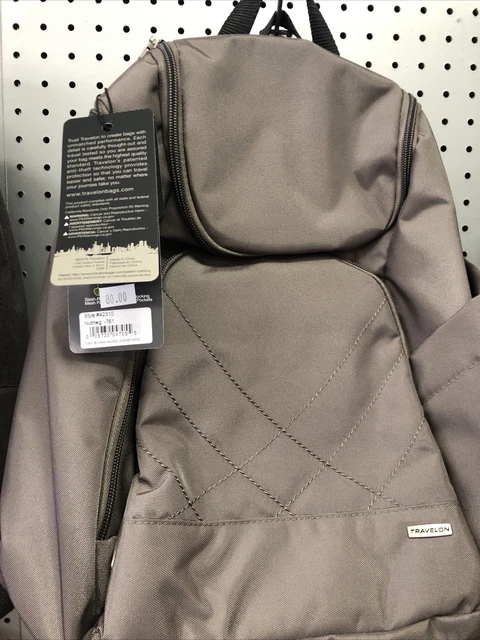 Travelon Anti Theft Classic Backpack Nutmeg