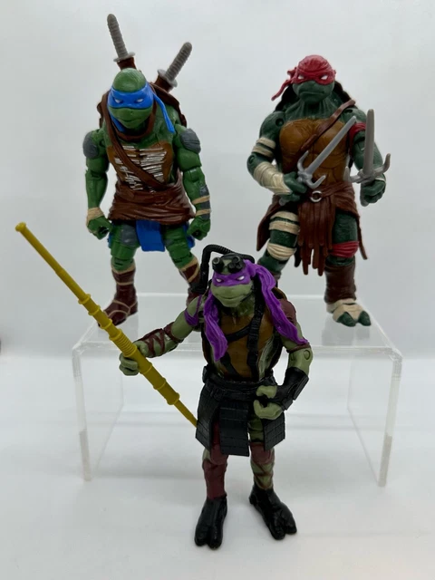 Set Of 3 Teenage Mutant Ninja Turtles Classic Collection TMNT Action Figures