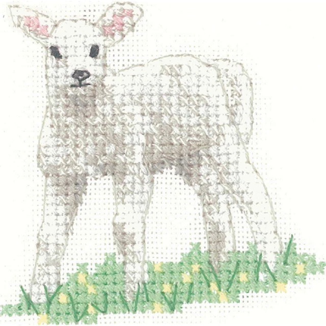 Kit Point De Croix Heritage - Ourson Polaire Sur Aida 14ct - Modèle à Compter LFPB106 - Neuf