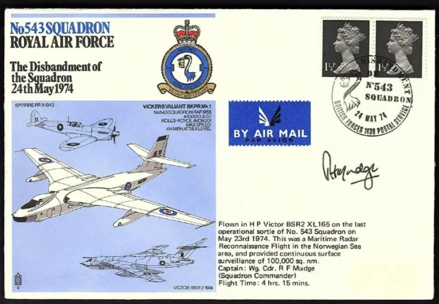 No 543 Squadron, Royal Air Force Disbandment  (Kb1983)