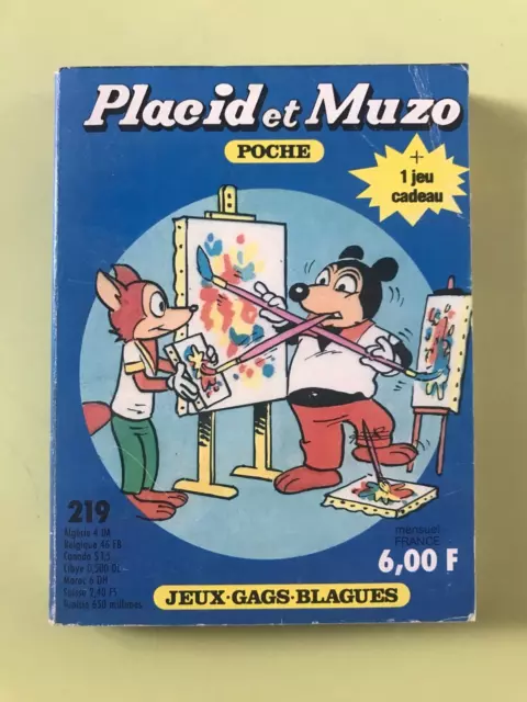 BD petit format Placid et Muzo n°219 (poche)