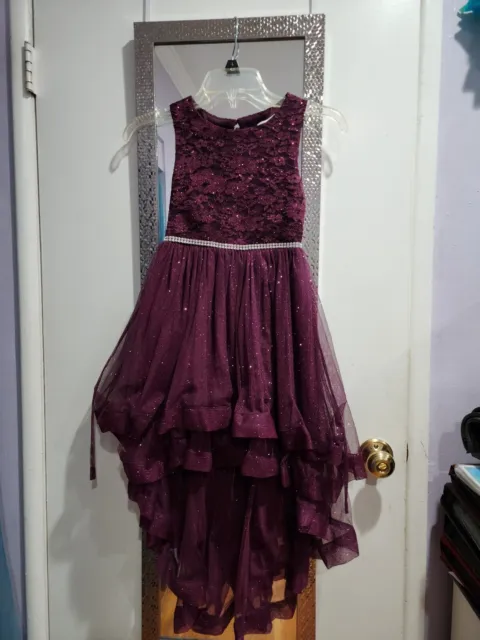 Purple Girls Dress Size 7