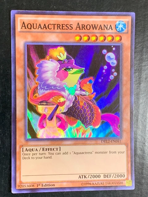 Yu-Gi-Oh! Aqua Story - Urashima Trap Card - Super Rare 1st Edition From Dragons Of Legend 2 - View #4