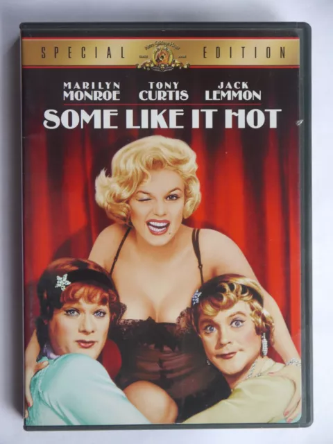 (E-22) Some Like It Hot. Marilyn Monroe. DVD