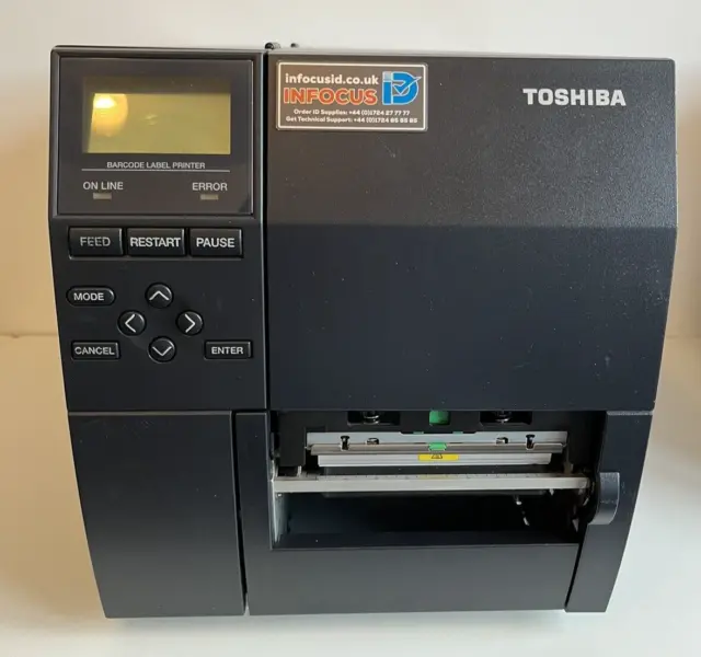 Toshiba B-EX4-GS12-QM-R Industrial Label Printer 203dpi - Inc VAT