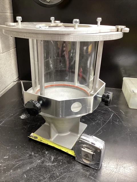 Direct Feed Glass Hopper, 6”  2”Bottom opening Capacity Chamber # 237FML