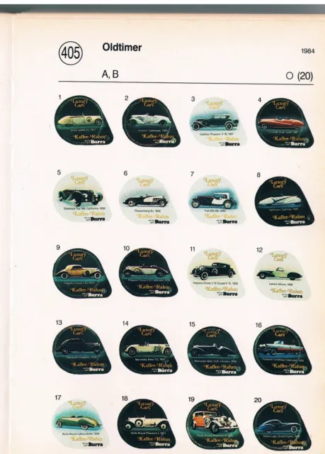 KRD CH Serie  Nr.  405 A Oldtimer und 406 A Vögel