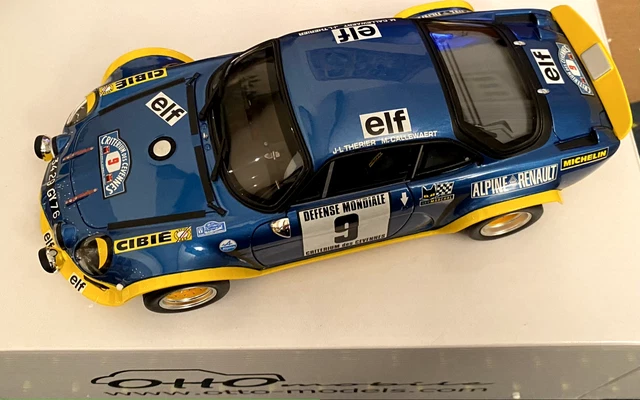 OttOmobile - Alpine GTA Mille Miles Rouge vernis Metallisé 1989 - 1/18