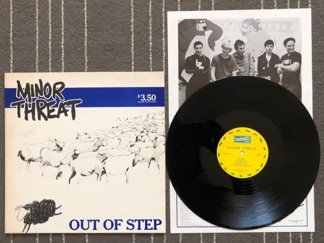 MINOR THREAT   OUT OF STEP LP - 9