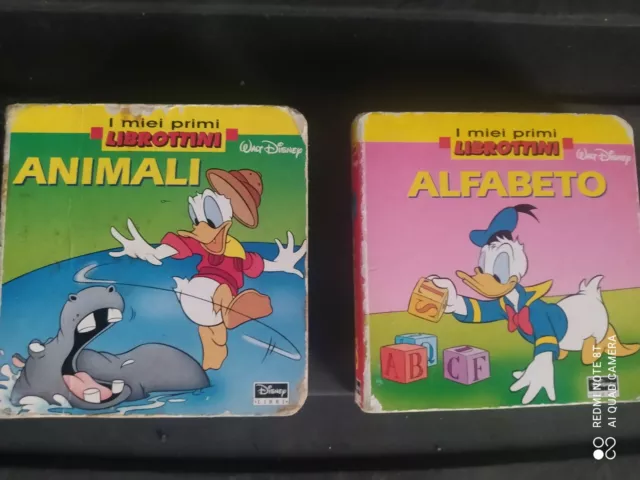 Walt Disney Paperino Animali - Alfabeto - Mestieri 3 (I miei primi librottini)