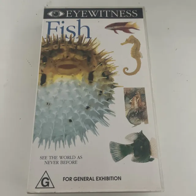 EYEWITNESS FISH 1984 VHS fish ocean Australia Video. Collectable