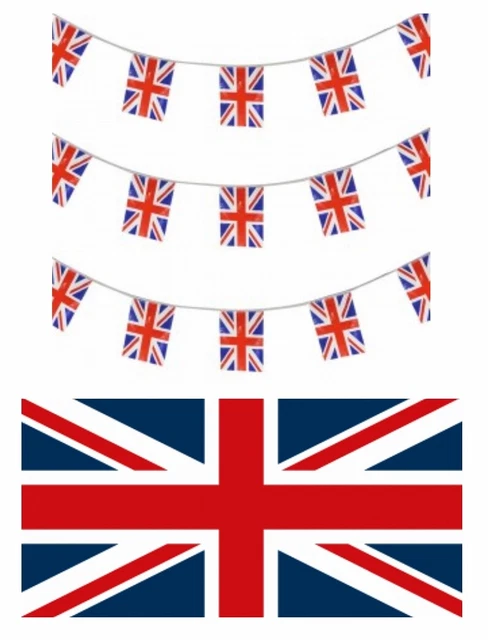 Union Jack Flag 3ft X 5ft Patriotic Party Bunting main image 0