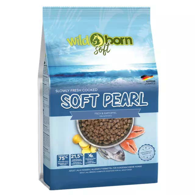 Wildborn SOFT PEARL 12 kg mit fangfrischem Fisch, Kartoffeln & Süßkartoffel