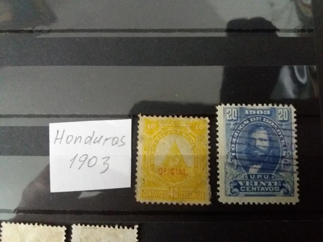 Honduras, alte Sammlung 1903