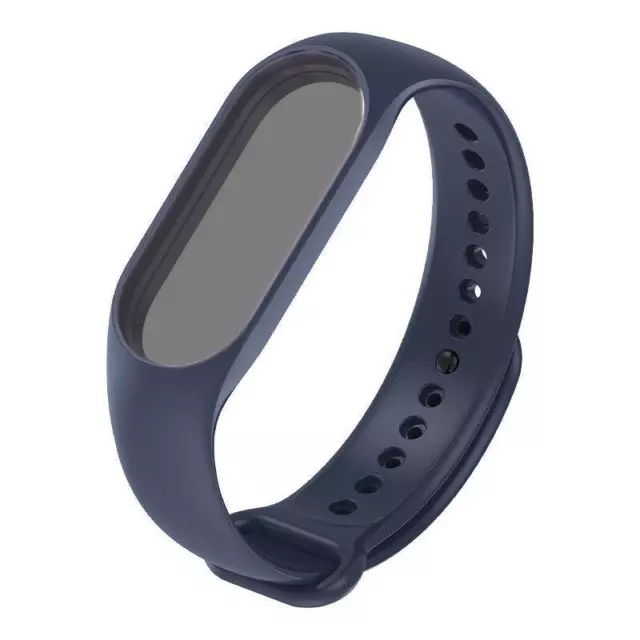 Cinturino Blu scuro in silicone Mi Band 5 / 6 Orologio da polso Watch Smartwatch