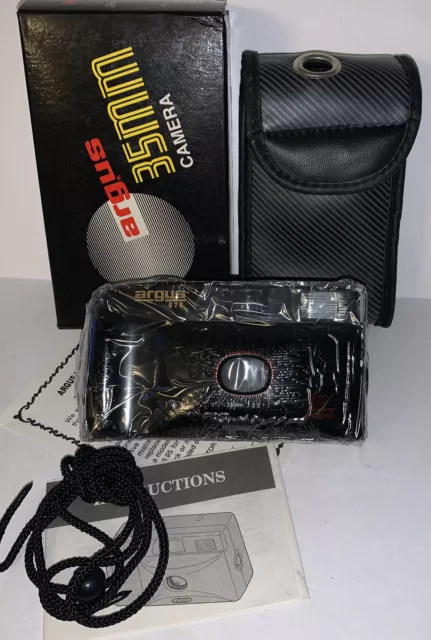 VTG Argus 675 35mm Compact Camera Focus Free-AutoFlash-Motor Drive /*NEW SEALED