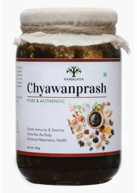 Vanalaya Organic Pure & Authentic Ayurvedic Chyawanprash For immunity 500 gm