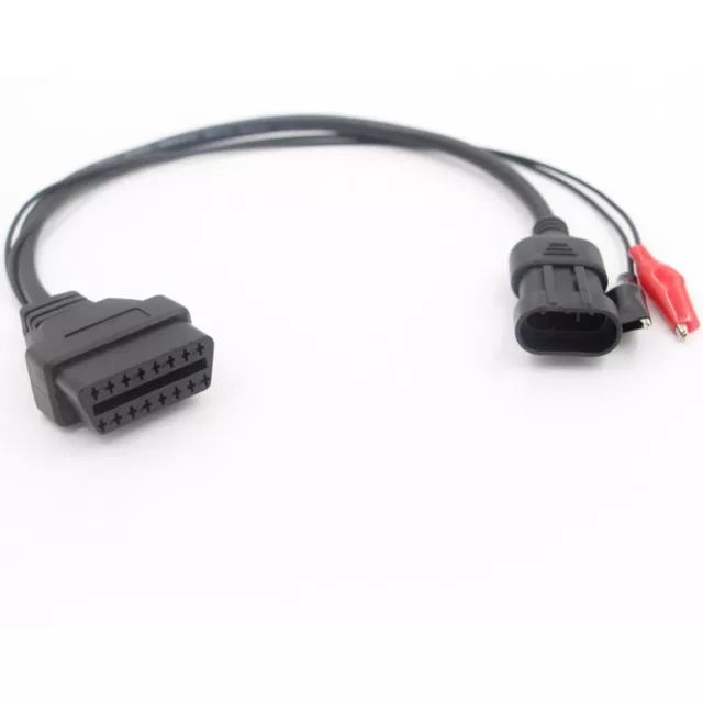 3 Pin to 16 Pin OBD2 Adapter Connector Diagnostic Cable for Fiat Alfa Lancia f