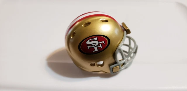San Francisco 49Ers White  #1706 Nfl Football Pocket Pro Helmet Riddell