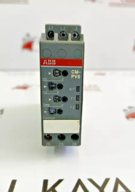 Abb Cm-Pvs.31 3 Phase Over/Undervoltage Rms Monitoring Relay Fast Ship By Dhl/Fe