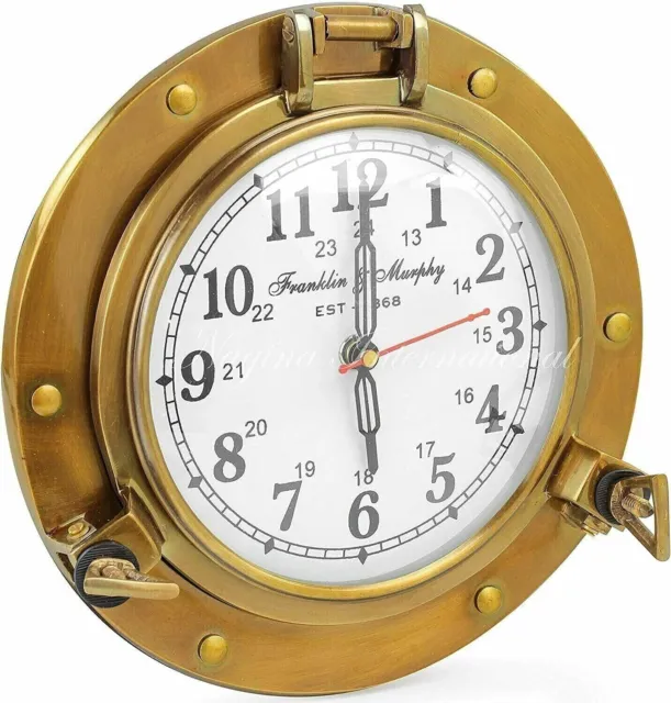 PORTHOLE COLLECTION DESK Clock $317.14 - PicClick AU