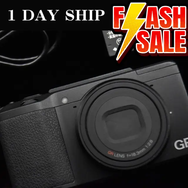 RICOH GR II 16.2MP DIGITAL Compact Camera From JAPAN 【ALMOST MINT / SC 9139】1255